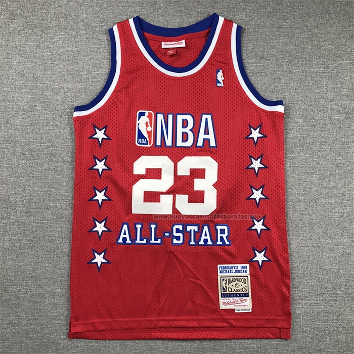Camiseta Nino All Star 1989 DeAndre Jordan NO 23 Rojo